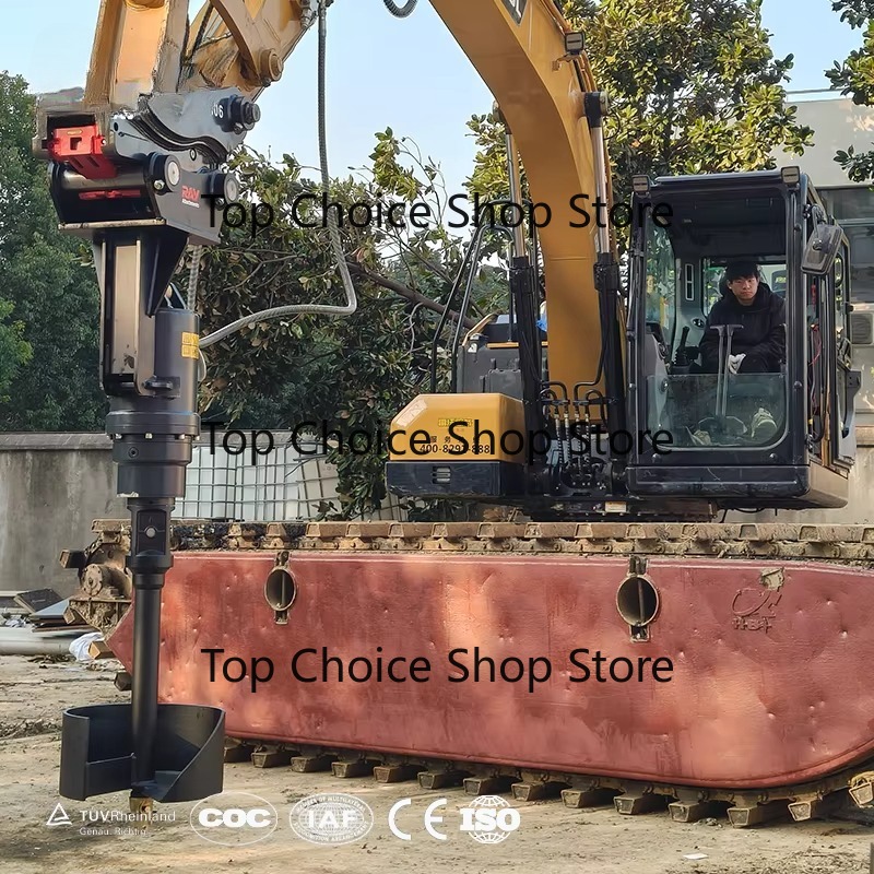 Auger Drill Attachment - RAY Hydraulic Earth Auger Drill -