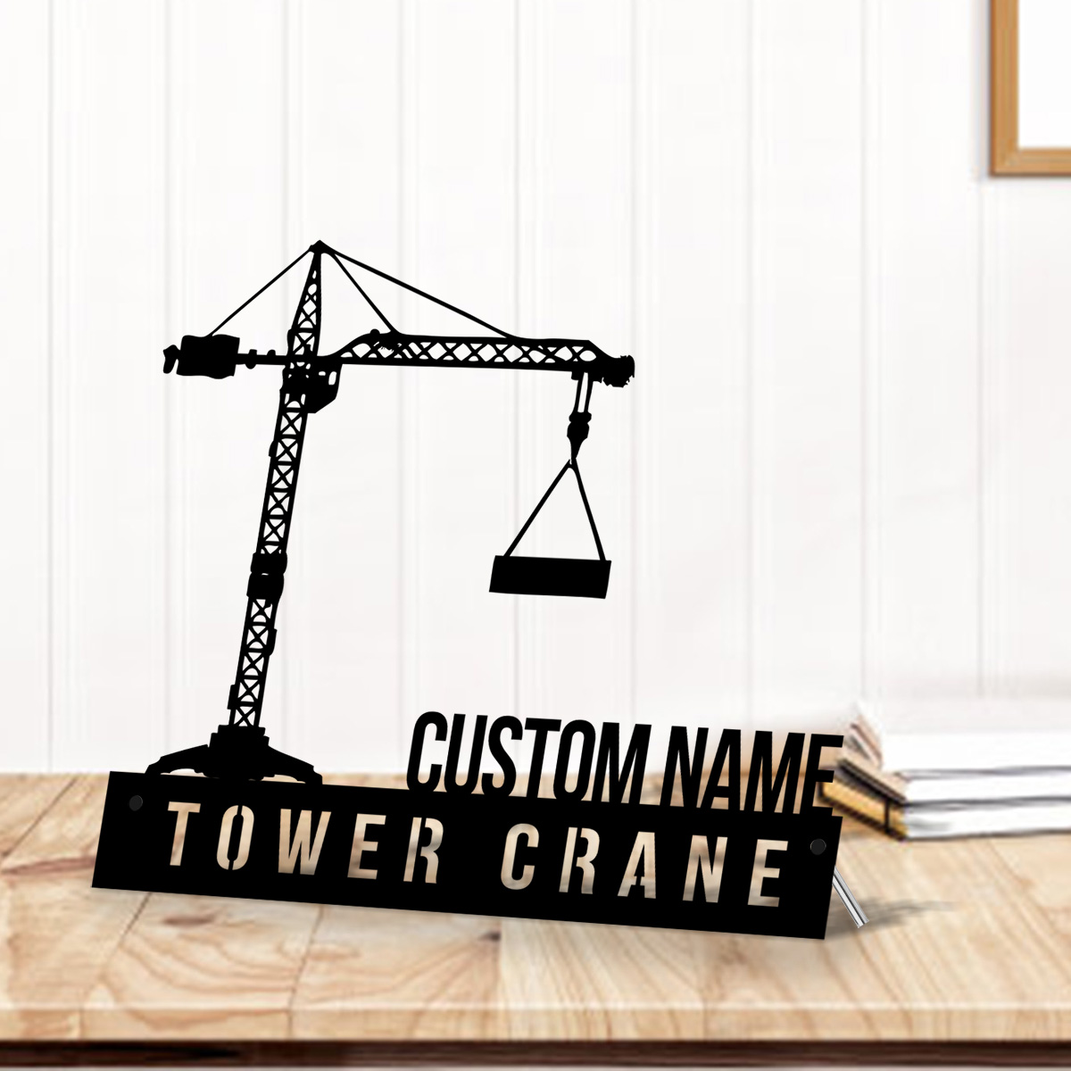 Custom Tower Crane Desk Name P - огляд і ціна Heavy Equipment Names