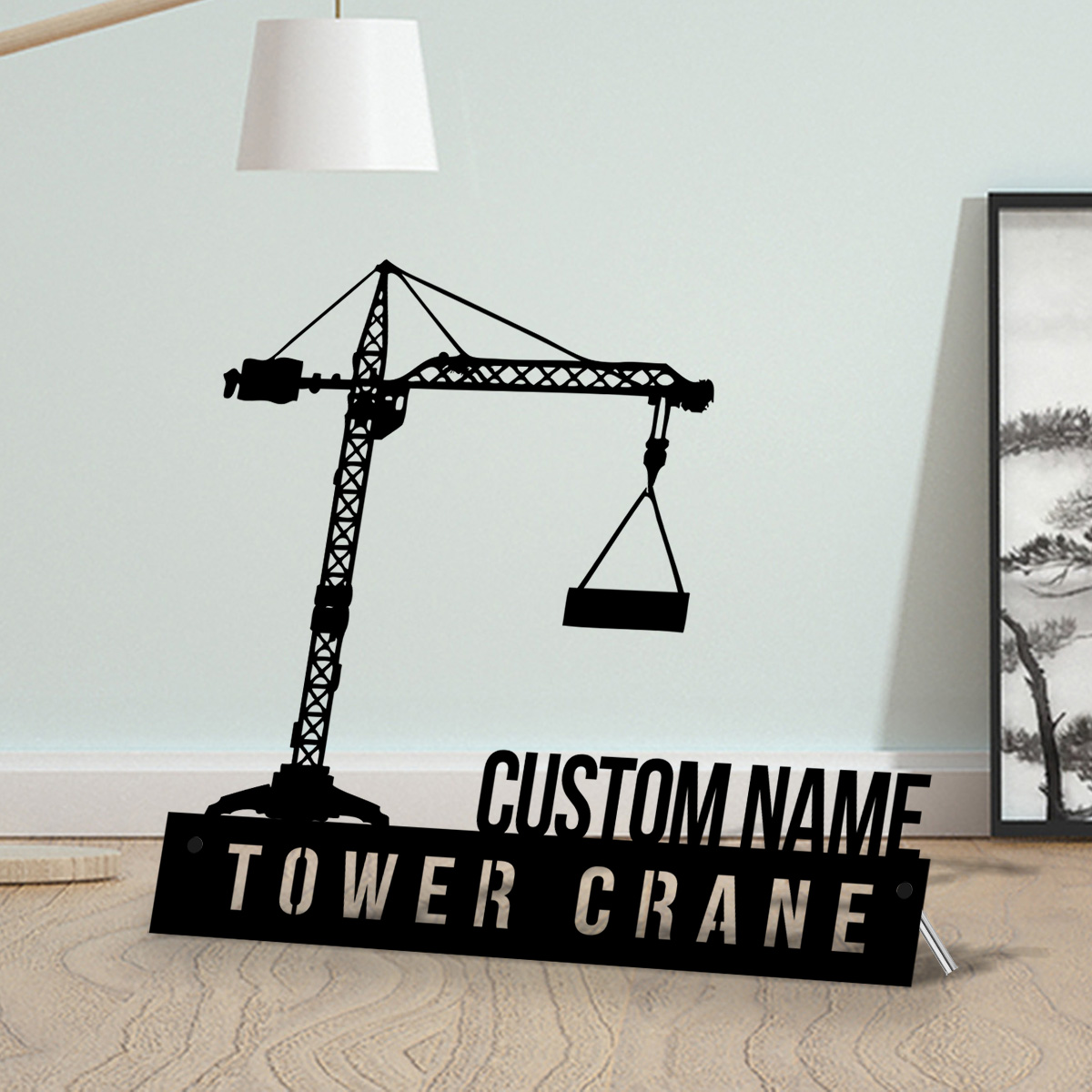 Custom Tower Crane Desk Name P - огляд і ціна Heavy Equipment Names