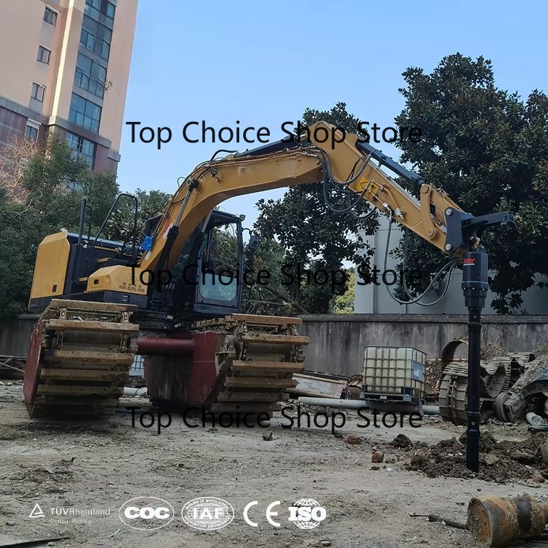 RAY Hydraulic Earth Auger Dril - огляд і ціна Auger Drill Attachment