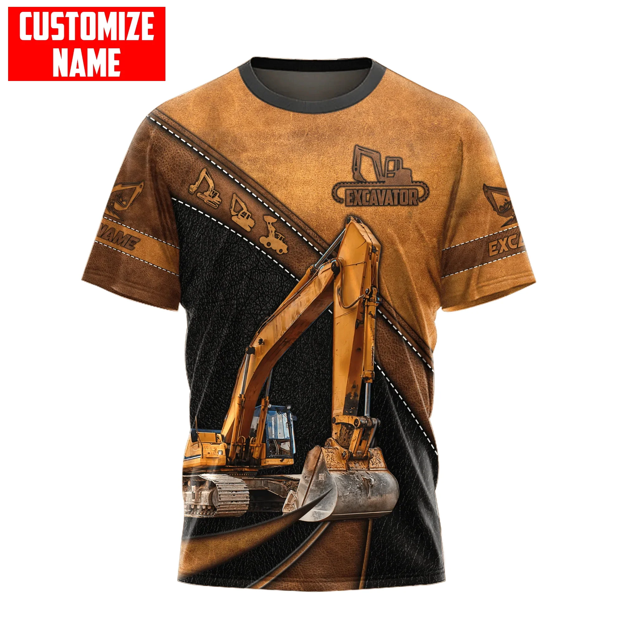 Personalized Name Excavator He - огляд і ціна Heavy Equipment Names
