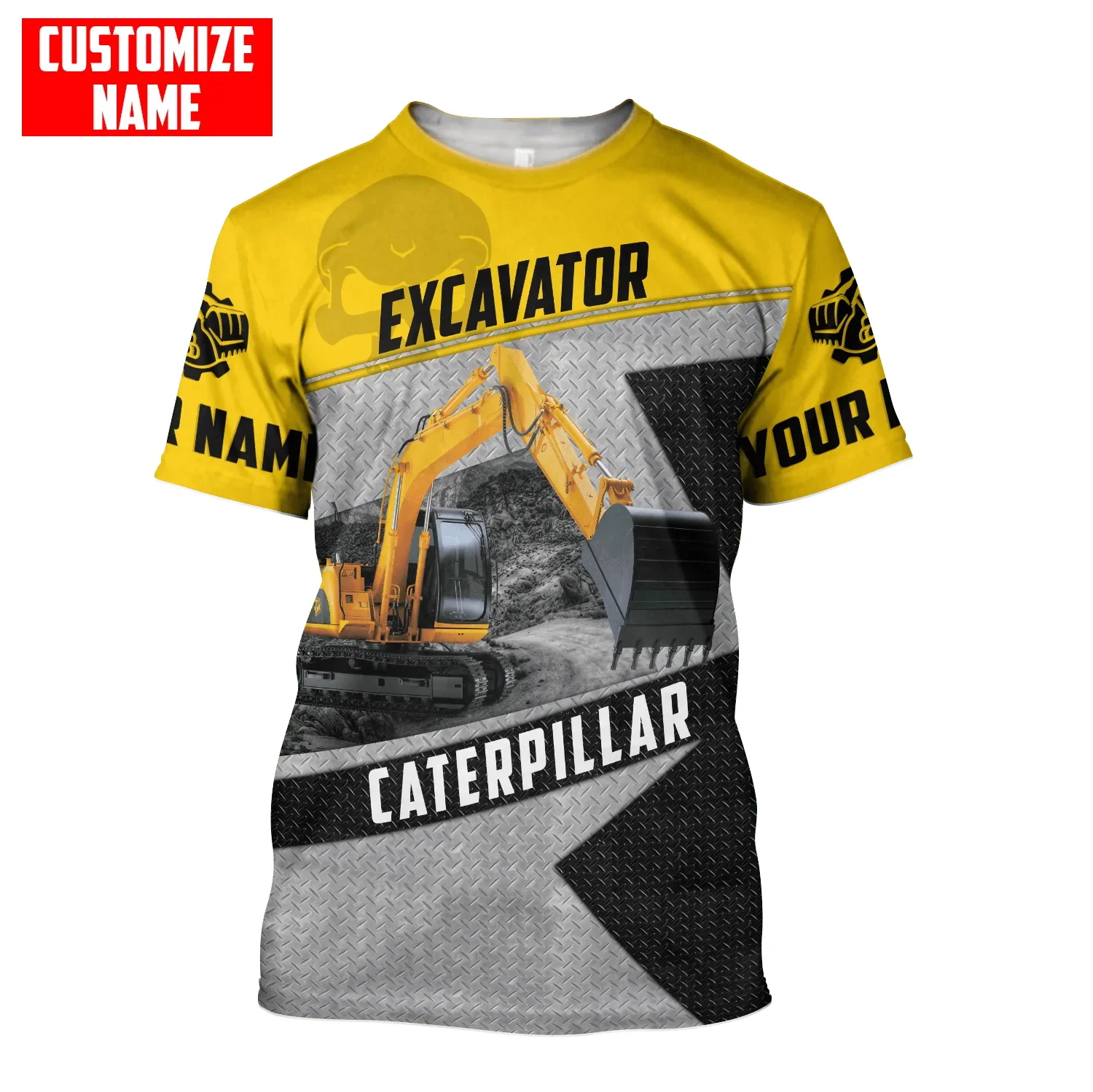 Personalized Name Excavator He - огляд і ціна Heavy Equipment Names