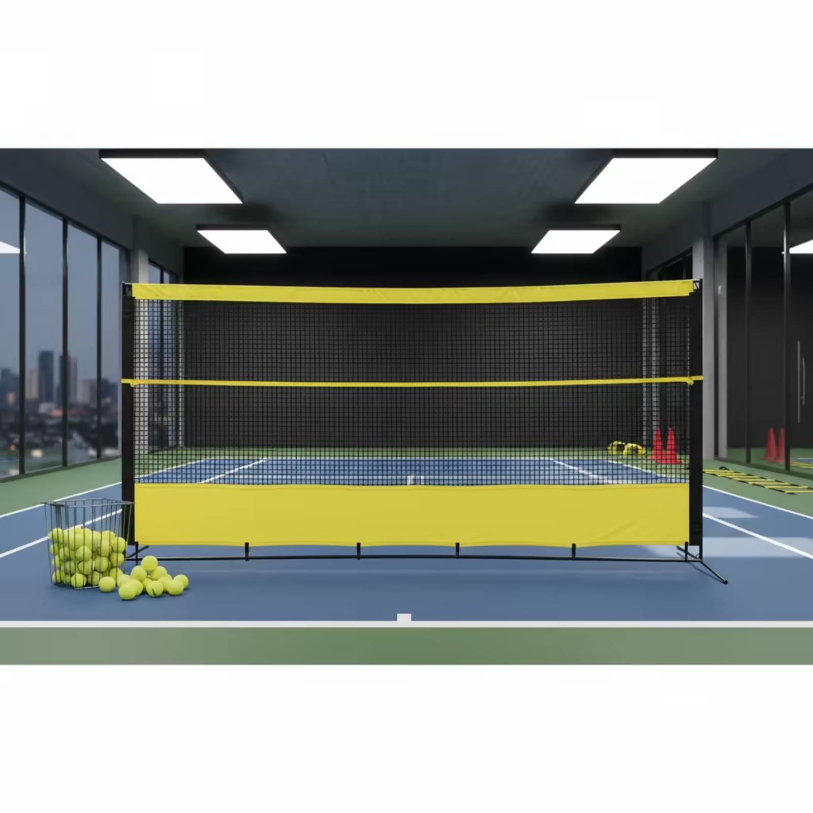 Tennis Rebound Net with Bag So - огляд і ціна Heavy Equipment Training