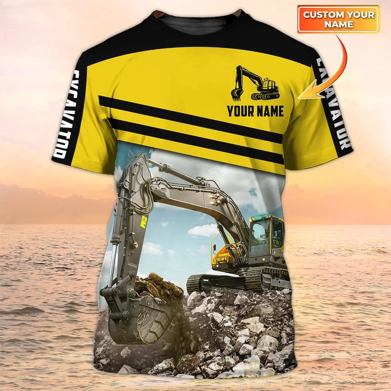 1 Piece Custom Your Picture Ne - огляд і ціна Heavy Equipment Names